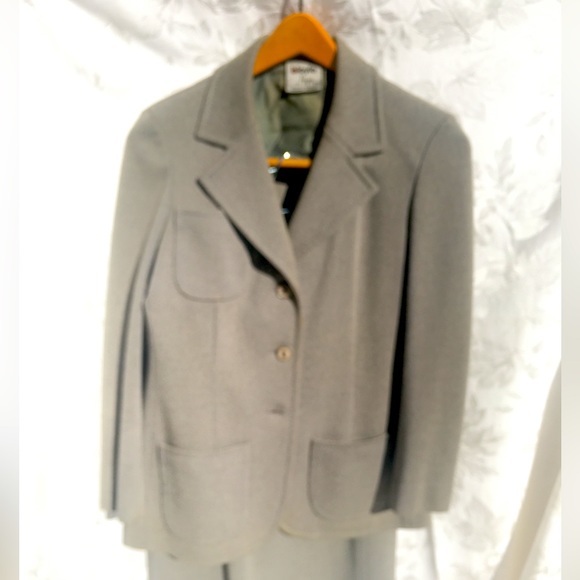 Bleyle for Hooper Gray Blazer & Skirt Set RARE FIND  Made in Germany VINTAGE SM - Picture 1 of 11